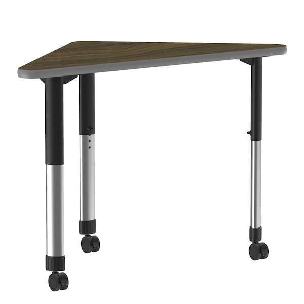 HPL Collaborative Desk - Casters - Wing